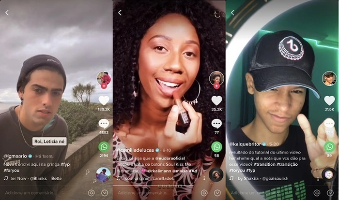 Marcas no TikTok