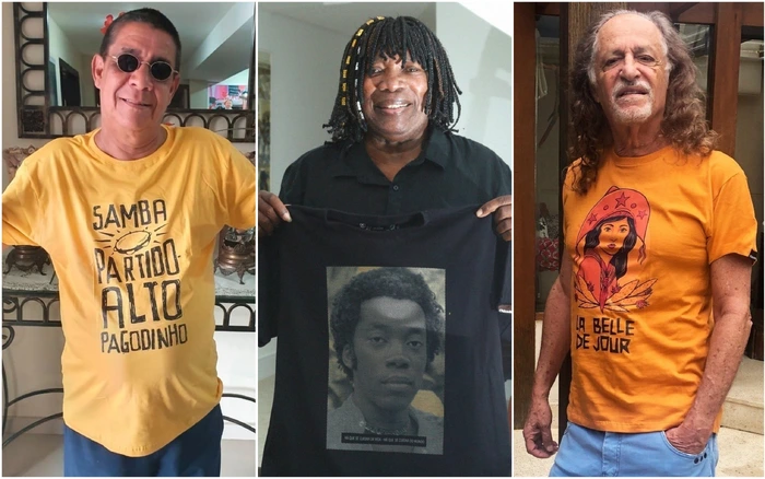 A loja de camisetas Chico Rei