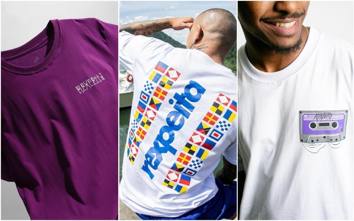 A loja de camisetas Rexpeita