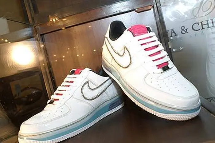 Nike Air Force 1 Diamond Encrusted