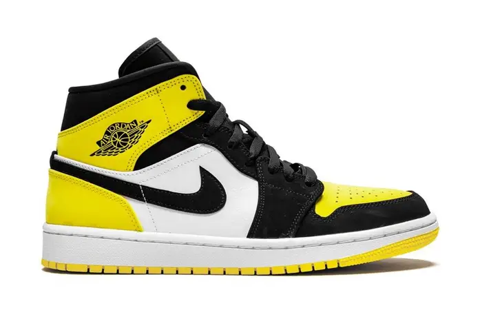 Lupin - Air Jordan 1 Mid Yellow Toe