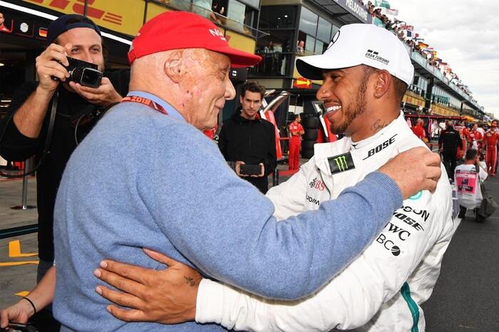 Hamilton e Lauda
