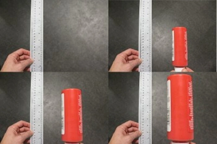 O truque da régua...