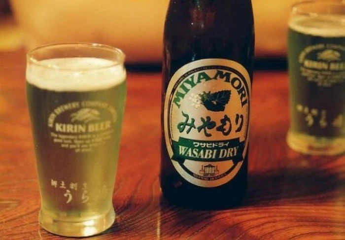 Cerveja peculiar Miyamori Wasabi