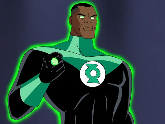 O Lanterna Verde de John Stewart, um dos super-heróis negros mais famosos