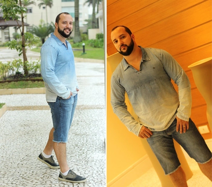 Visual mais ou menos casual - Crédito: Edson Castro