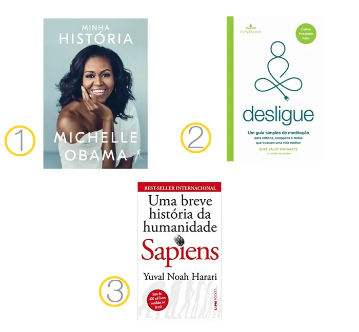 livros sugestão de presentes