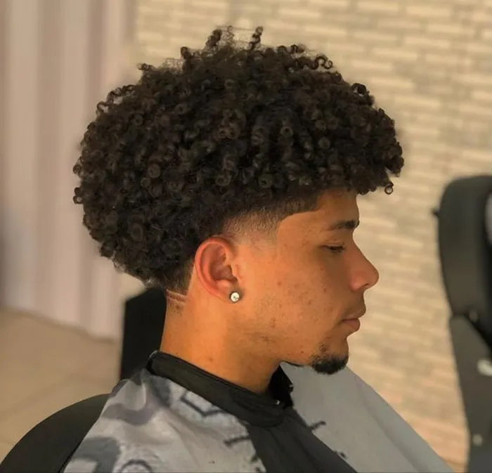 cabelo crespo