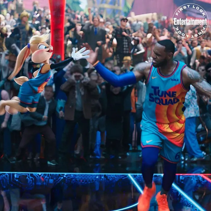 LeBron James em Space Jam: a new legacy