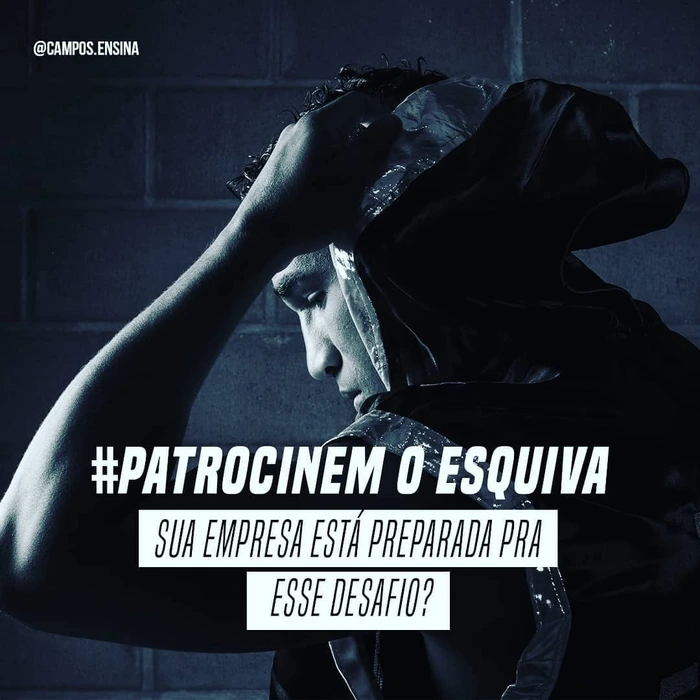 A campanha pelo patrocínio para Esquiva Falcão