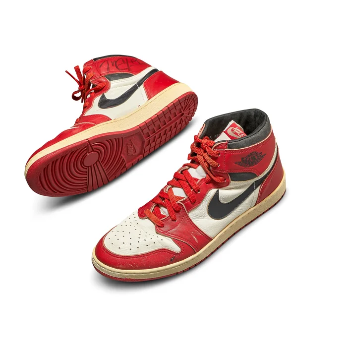 Nike Air Jordan 1 Chicago High, um dos tênis mais caros da história