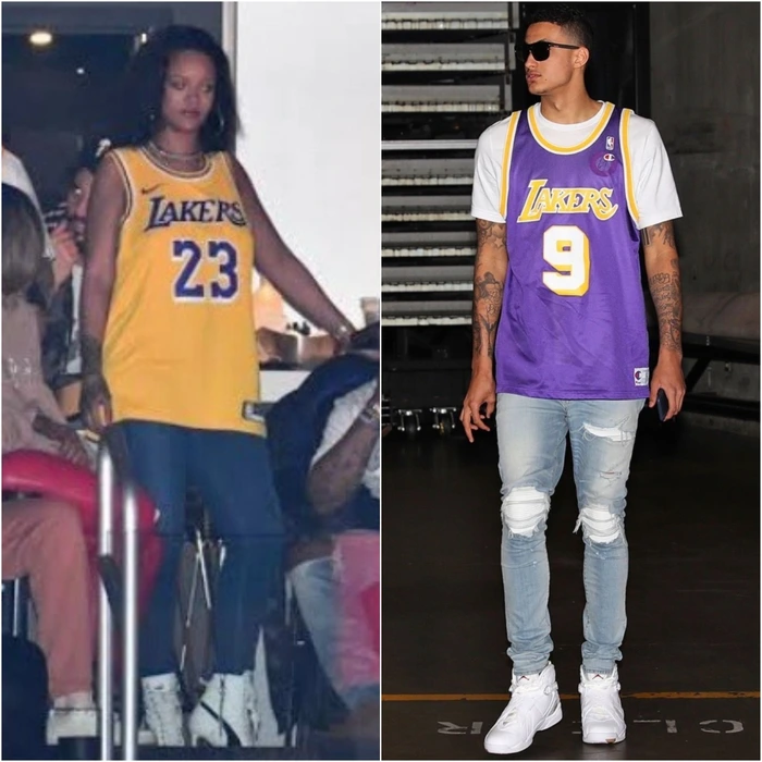 Camisa de basquete com jeans