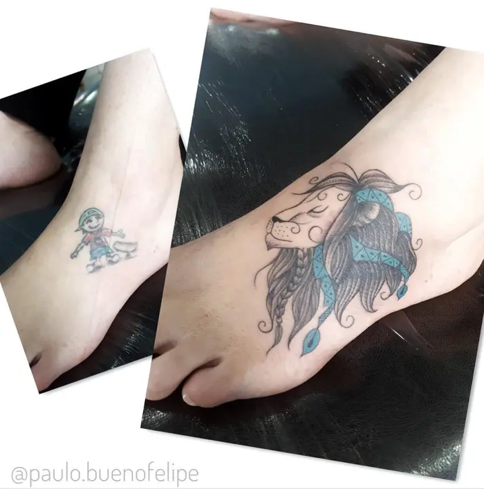 tatuagem feia consertar tattoo redo