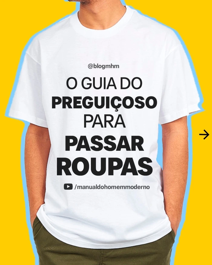 O guia do preguiçoso para passar roupas