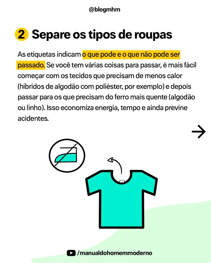 O guia do preguiçoso para passar roupas