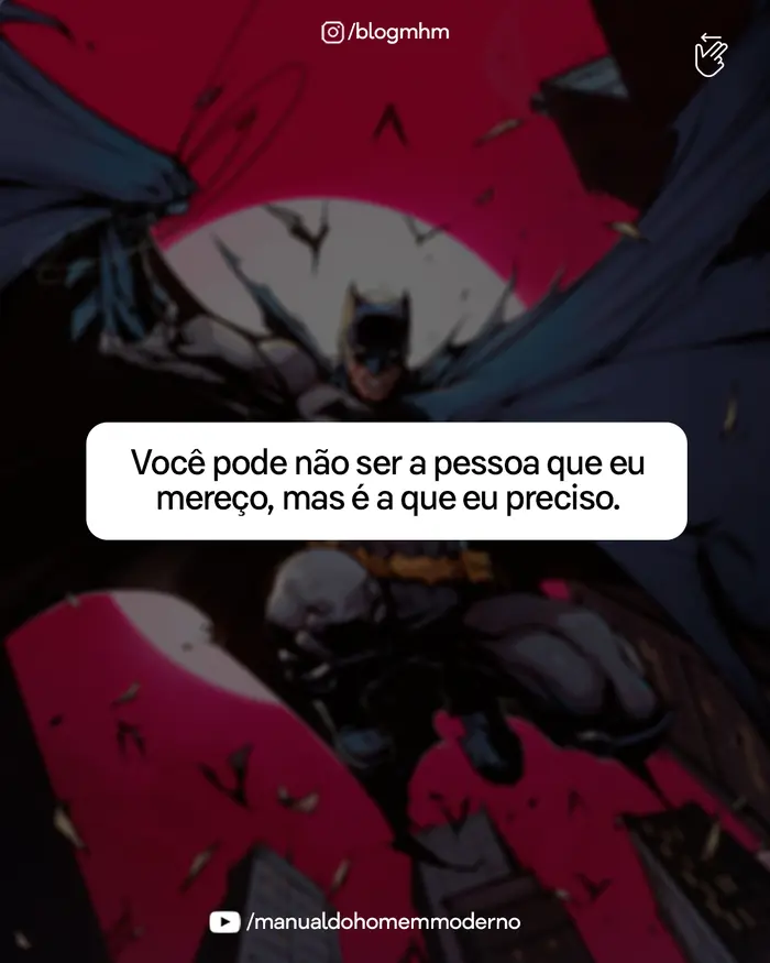 Cantada inspirada no Batman