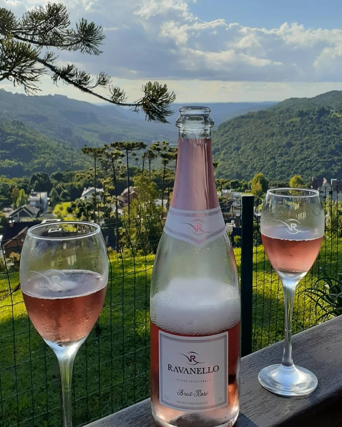 A vinícola Ravanello, em Gramado-RS