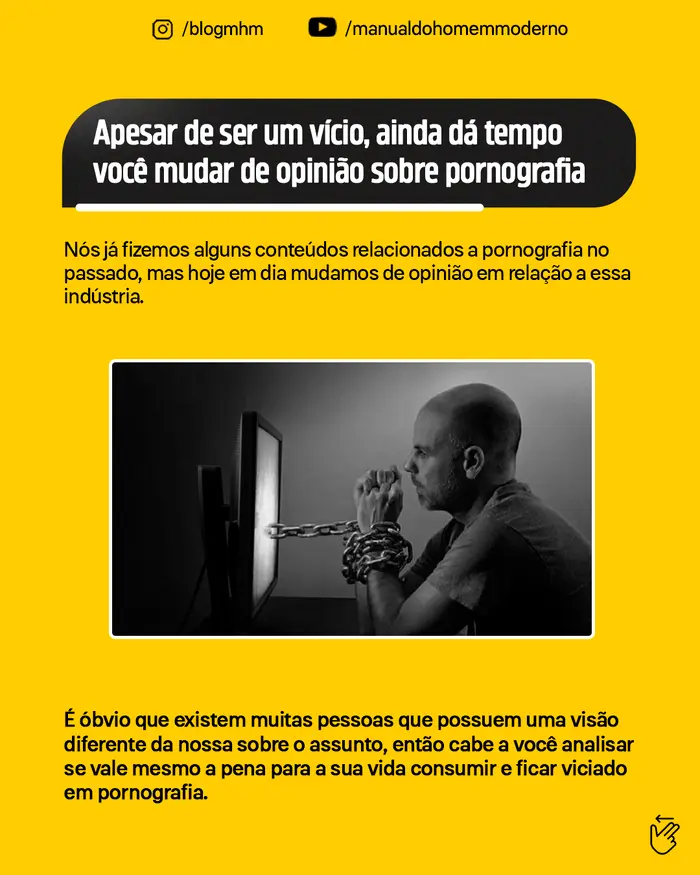 Por que parar de ver pornô
