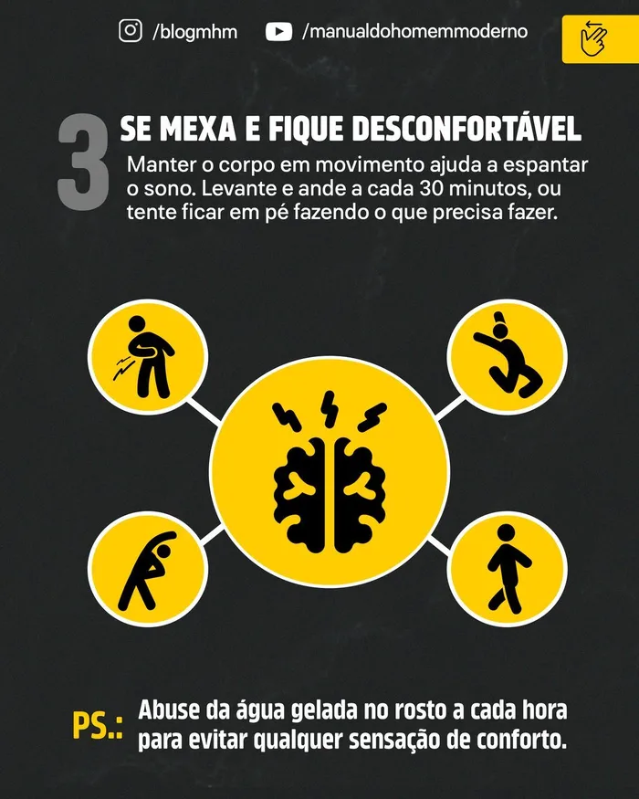 Técnicas para não dormir