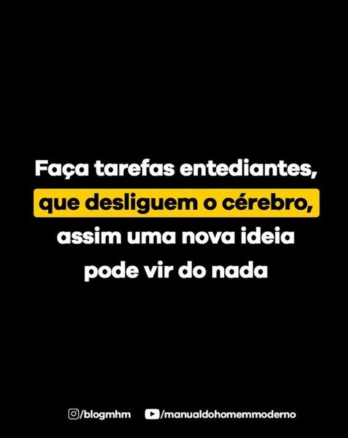 Desligar o cérebro pode ajudar no bloqueio criativo