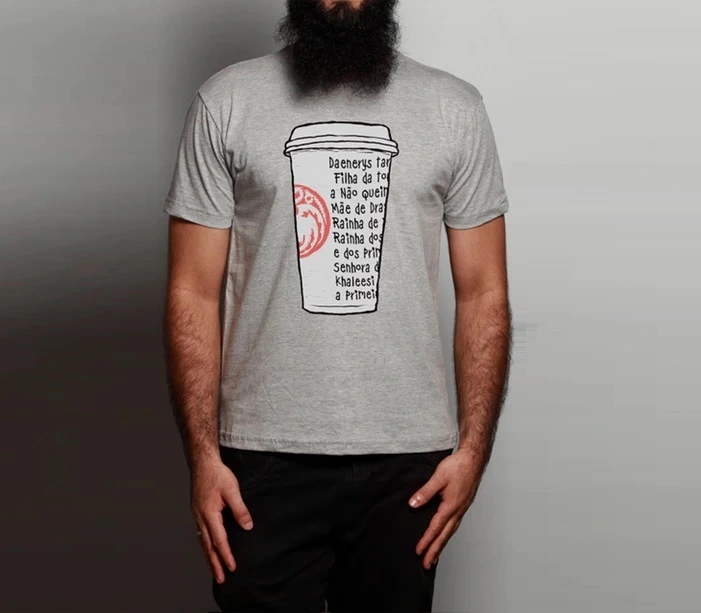 Camisetas de Game of Thrones por R$36,90 na Chico Rei!