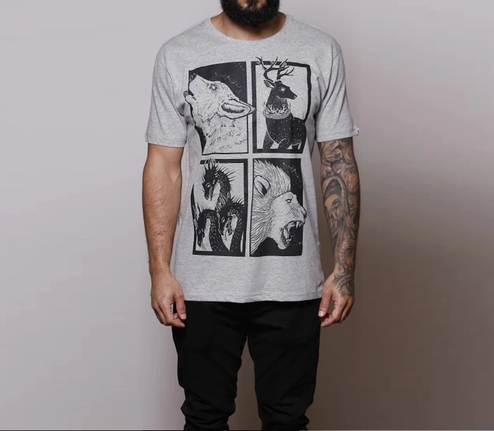 Camisetas de Game of Thrones por R$36,90 na Chico Rei!