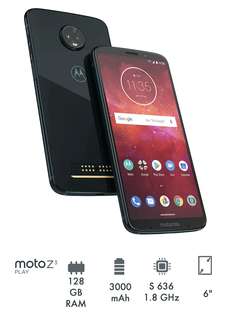 Smartphone Motorola Moto Z3 Play 128GB