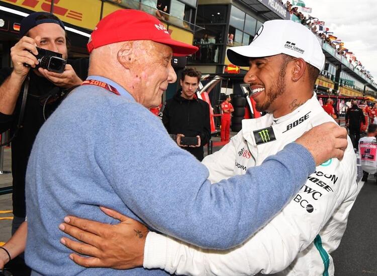 Hamilton e Lauda