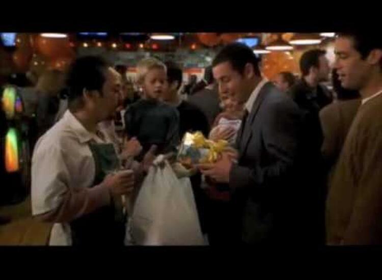 Cena do filme "O Paizão" que se passa no restaurante