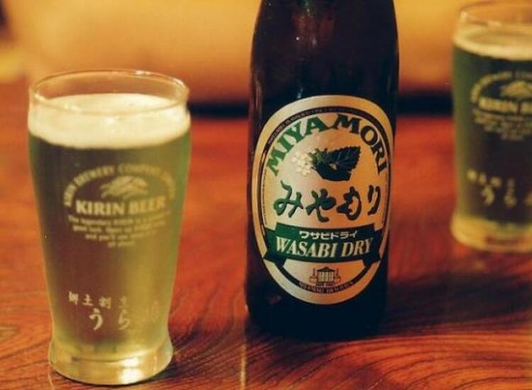 Cerveja peculiar Miyamori Wasabi