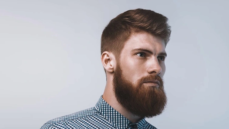 Barbas em alta para 2022: Barba redonda