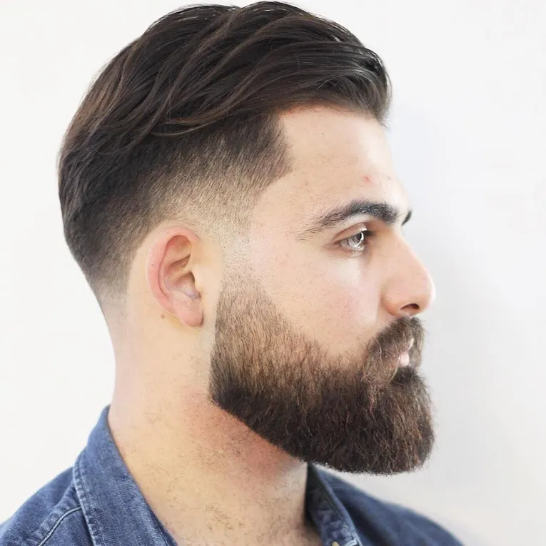 Barbas em alta para 2022: Barba redonda