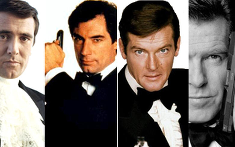 Veja todos atores que viveram James Bond nas telonas