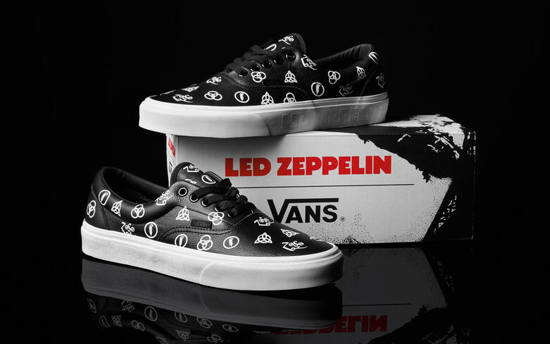 Vans lança tênis do Led Zeppelin para comemorar 50 anos de álbum de estreia