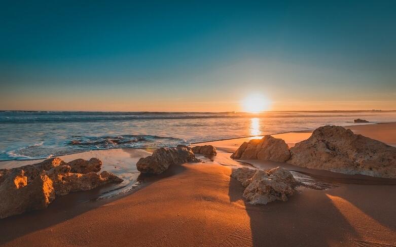 Pôr do sol no Algarve