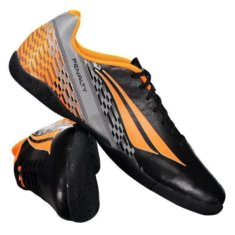 Chuteira Penalty Storm VII Futsal Preta