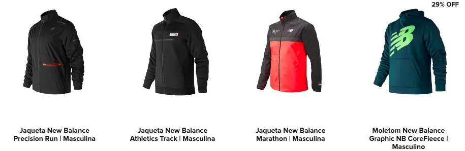 Jaquetas e Blusas New Balance