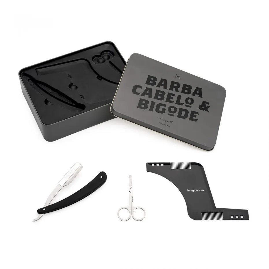 Kit barba cabelo e bigode imaginarium