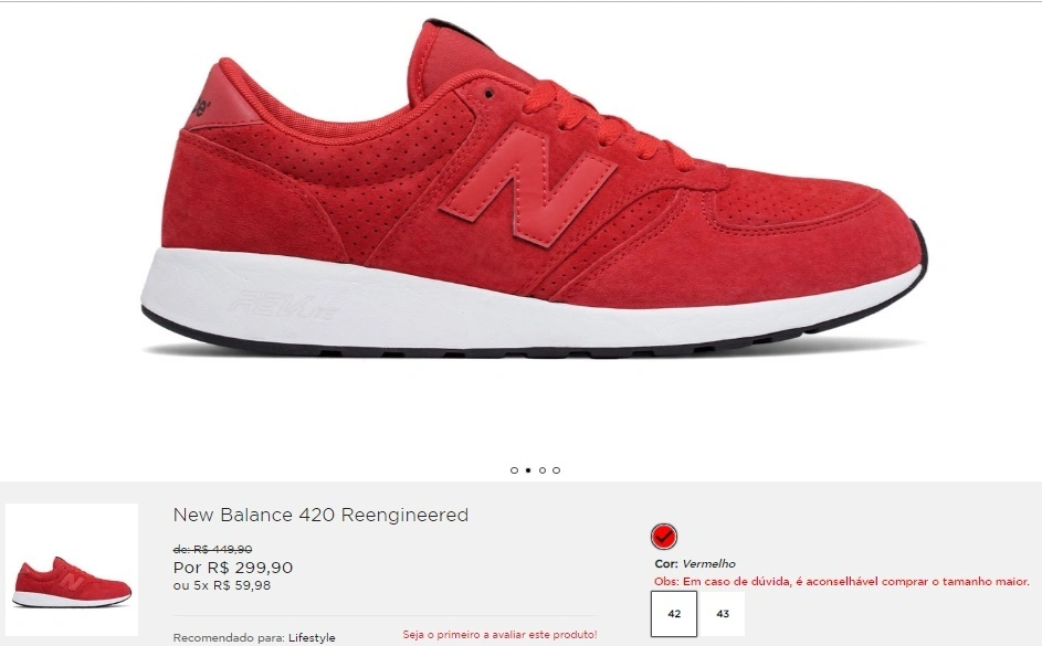New Balance 420 Reengineered