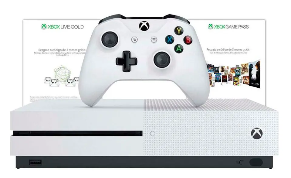 Console Xbox One S - 1TB + 3 meses de Gold + 3 meses de Gamepass